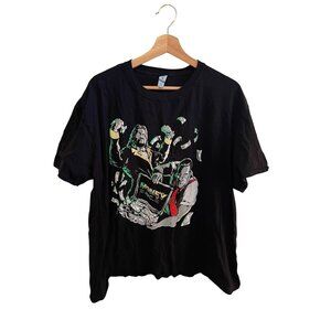 WWE Money Inc Gildan Black Tshirt Men's Size XL Ted DiBiase Wrestling Graphic Te